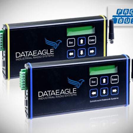 Industrial wireless DATAEAGLE 3000 – Kabelloses Funkmodul zur Datenübertragung von PROFIBUS und PROFIsafe