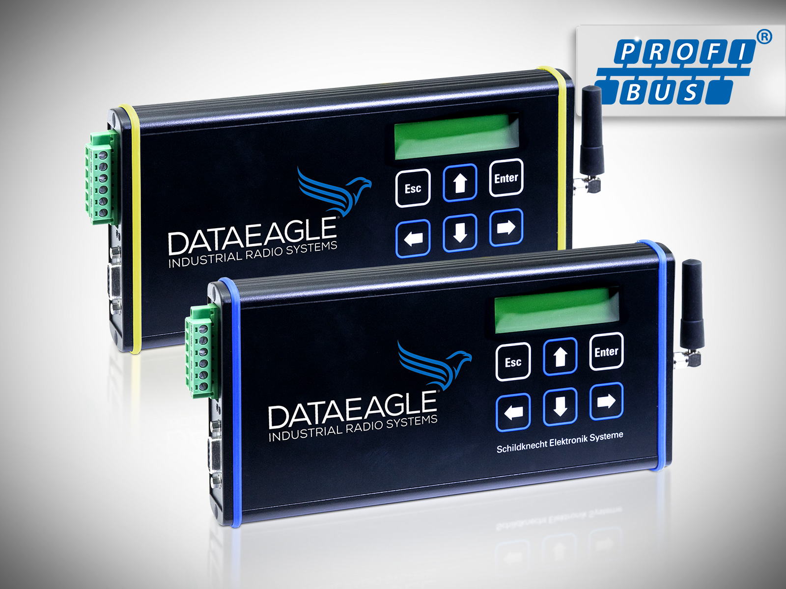 Industrial wireless DATAEAGLE 3000 – Kabelloses Funkmodul zur Datenübertragung von PROFIBUS und PROFIsafe