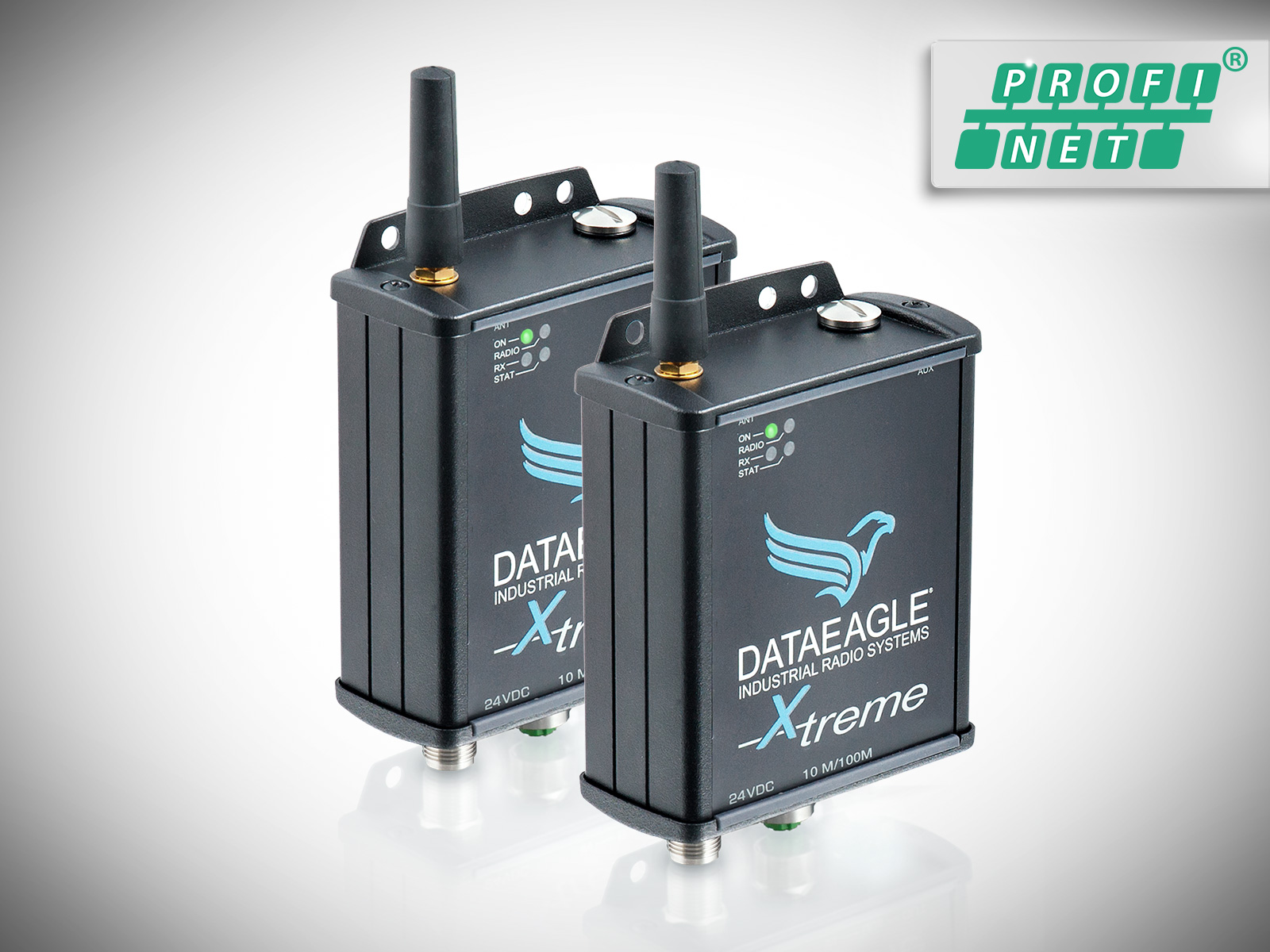 DATAEAGLE 4000 X-treme • Wireless PROFINET • Datenfunkmodem für die kabellose Datenübertragung von PROFINET und PROFIsafe