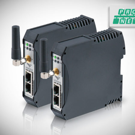 DATAEAGLE 4000 Compact • Wireless PROFINET • Datenfunkmodem für die kabellose Datenübertragung von PROFINET und PROFIsafe