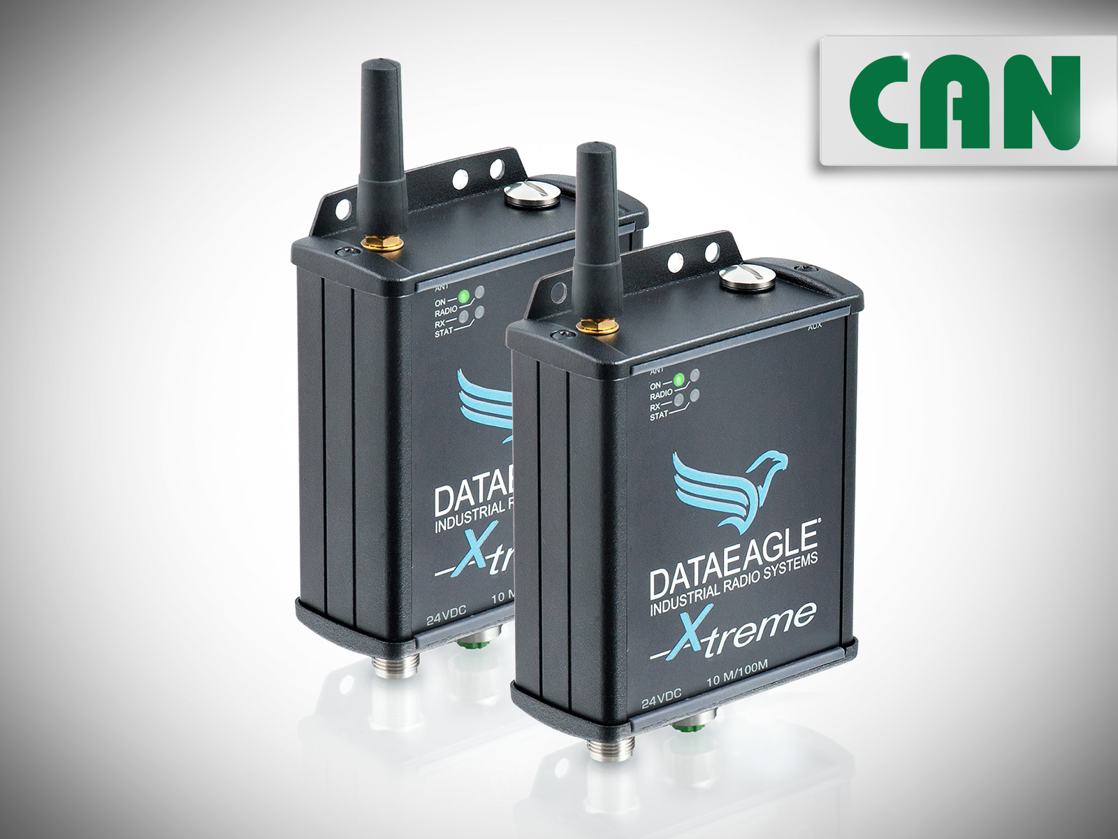 DATAEAGLE 6000 X-treme • Industrial Wireless CAN • Radio modem for wireless data transmission for CAN