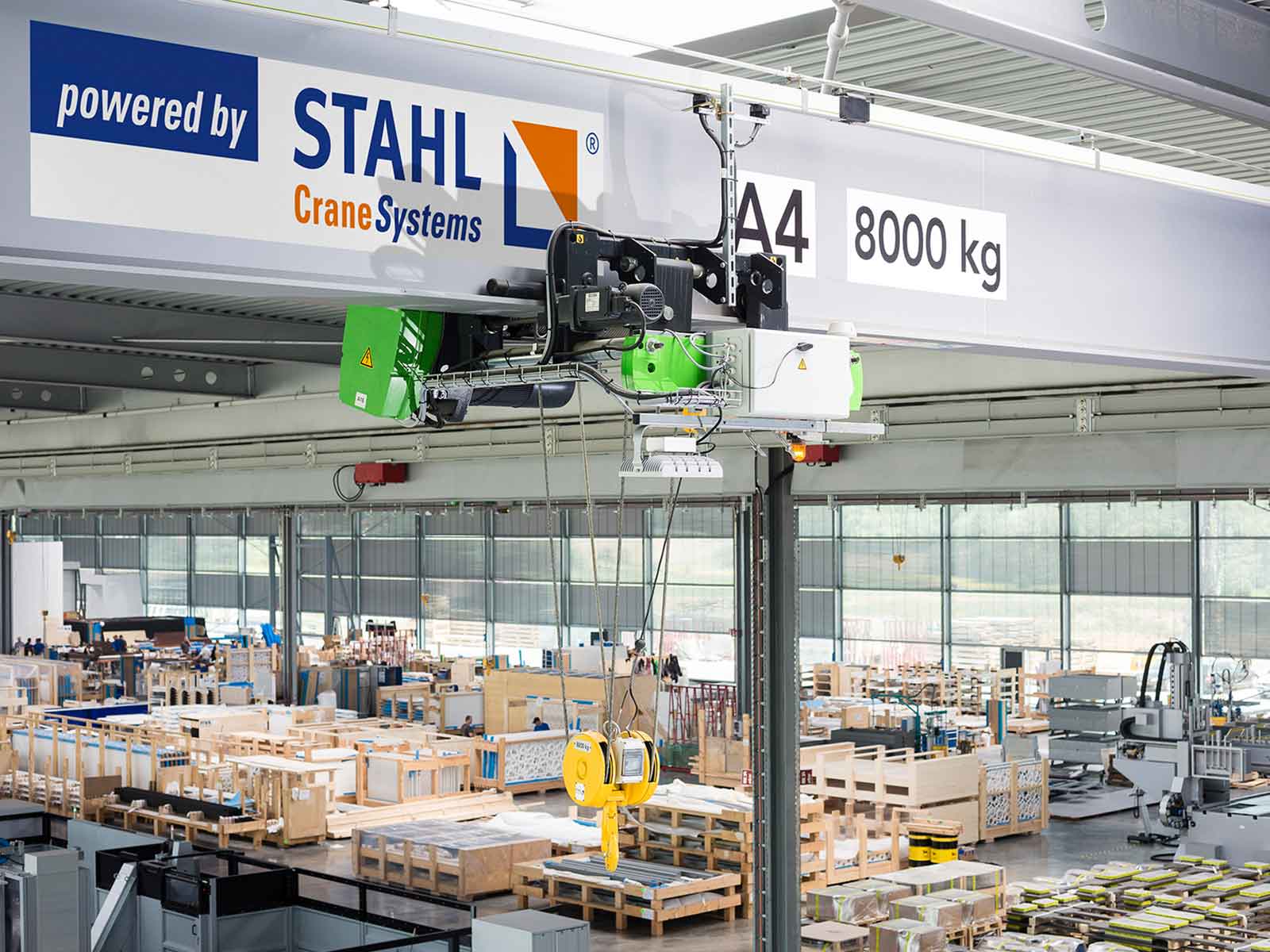 STAHL CraneSystems: Remote Monitoring of Cranes and Hoists with DATAEAGLE