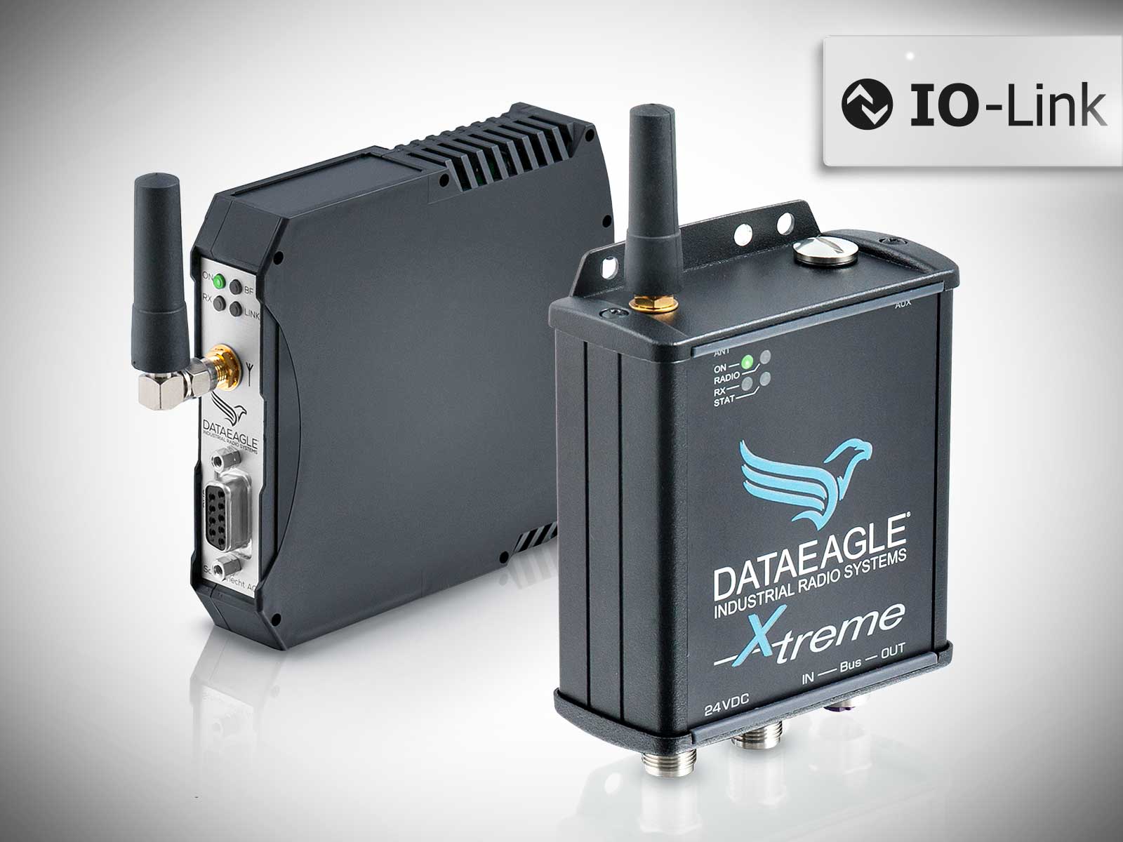 Wireless IO-Link • DATAEAGLE radio systems allow for transmission of IO-Link sensor data via PROFINET to the control system • DATAEAGLE 4000